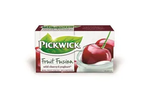 Čaj, ovocný, 20x2 g, PICKWICK "Fruit Amour", kyslá čerešňa-jogurt